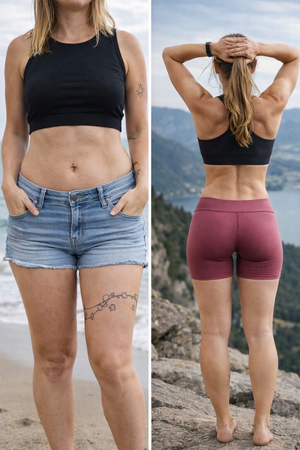Chiara case: before and after 1:1 strength reset.